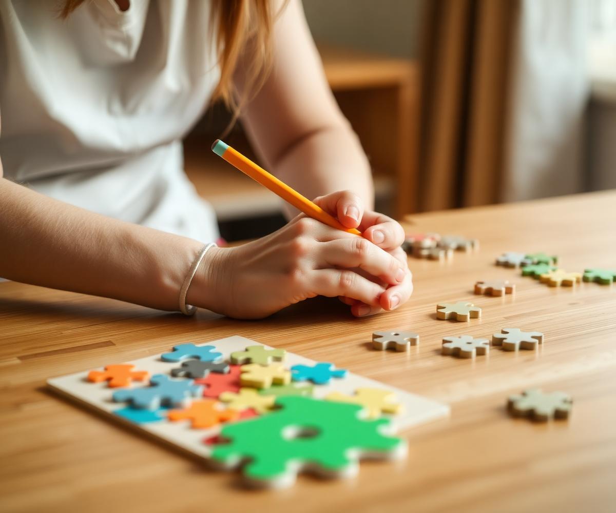 An occupational therapy session at Nurture Kids